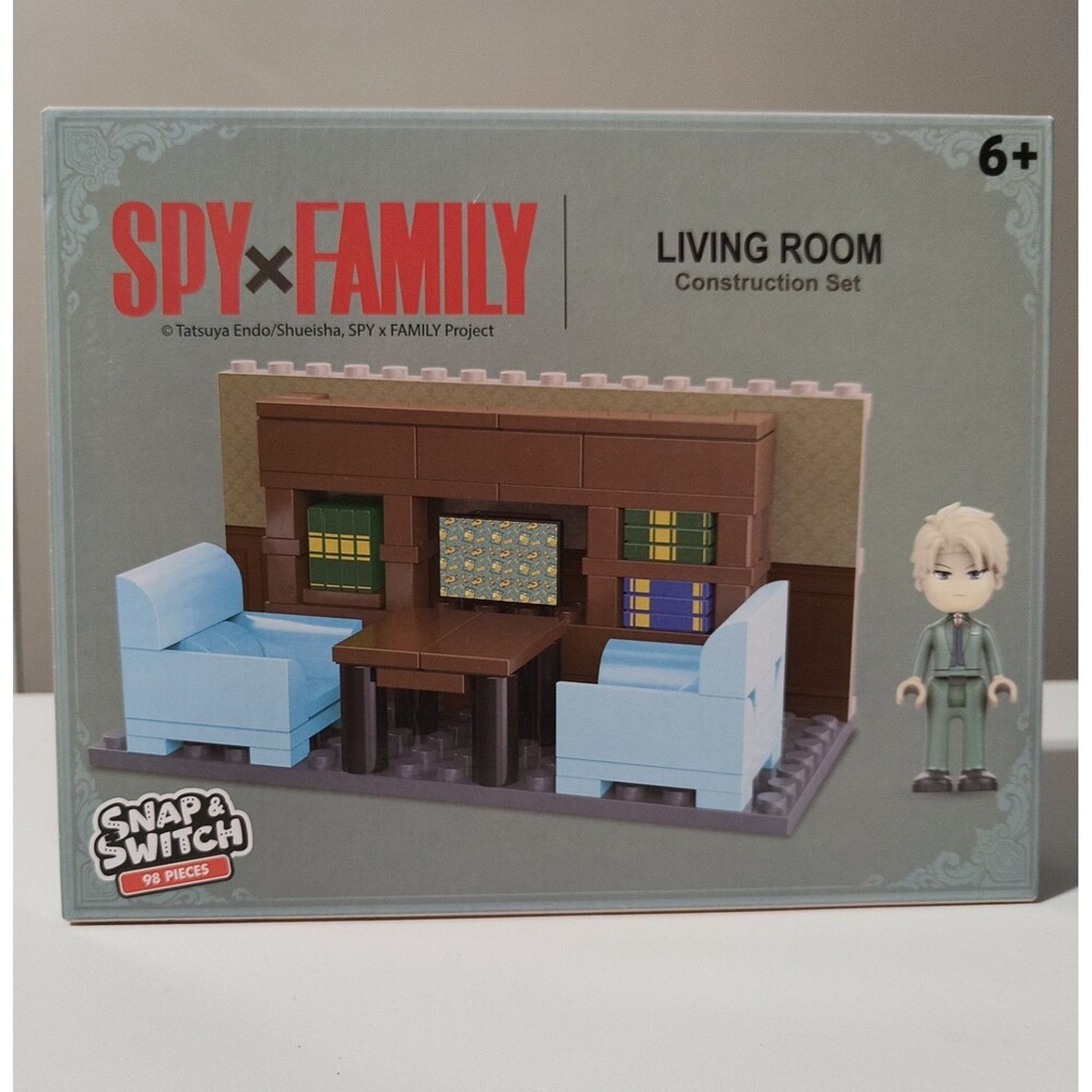 Spy x Family Snap And Switch Living Room Construction Set 98 Pieces